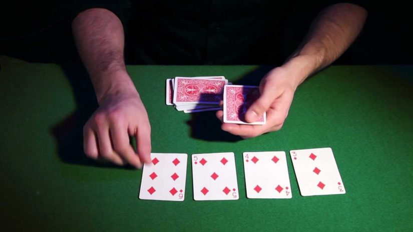 Possible hand combinations in video poker